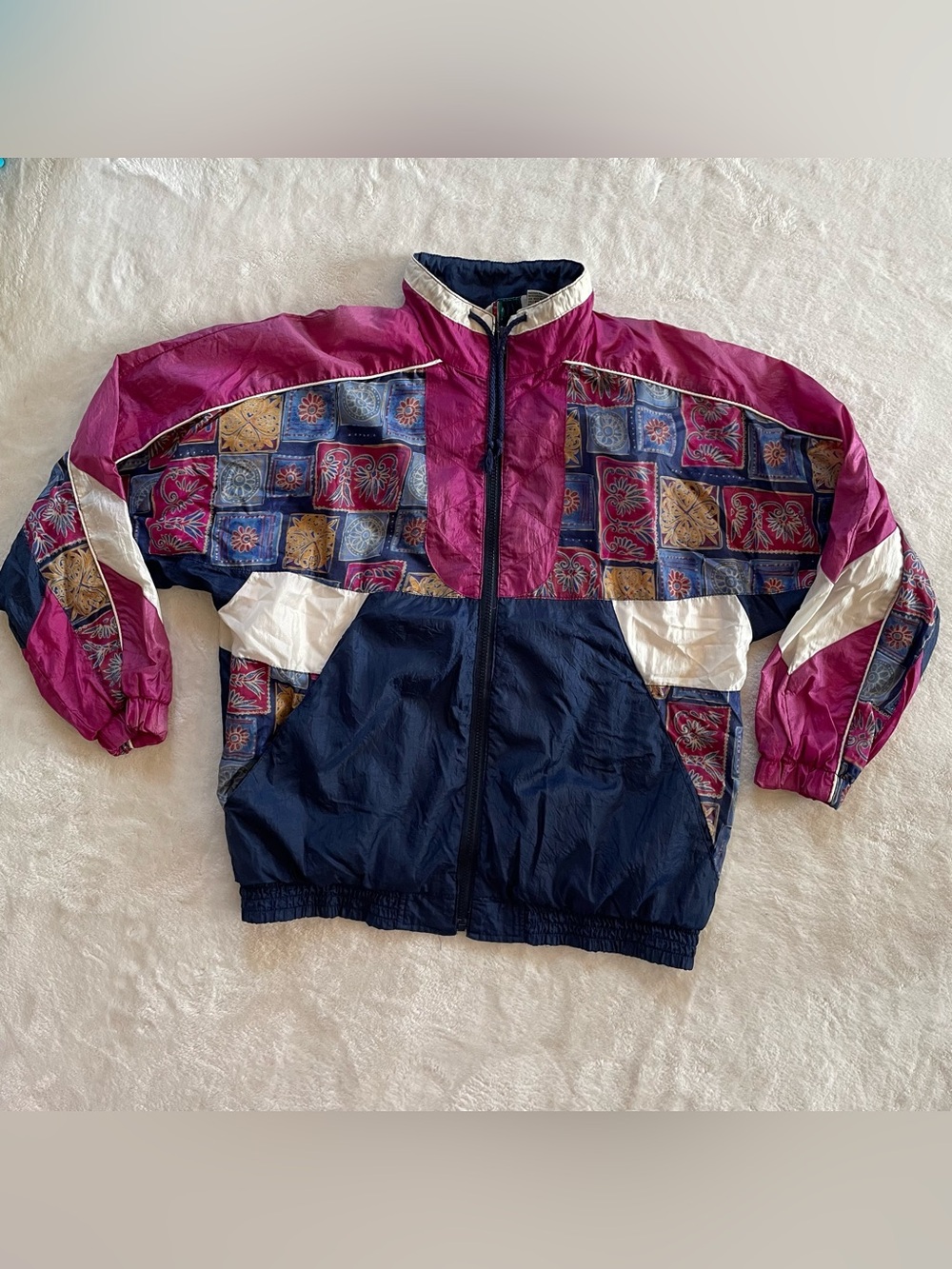 Vintage Bold Spirit Windbreaker size L